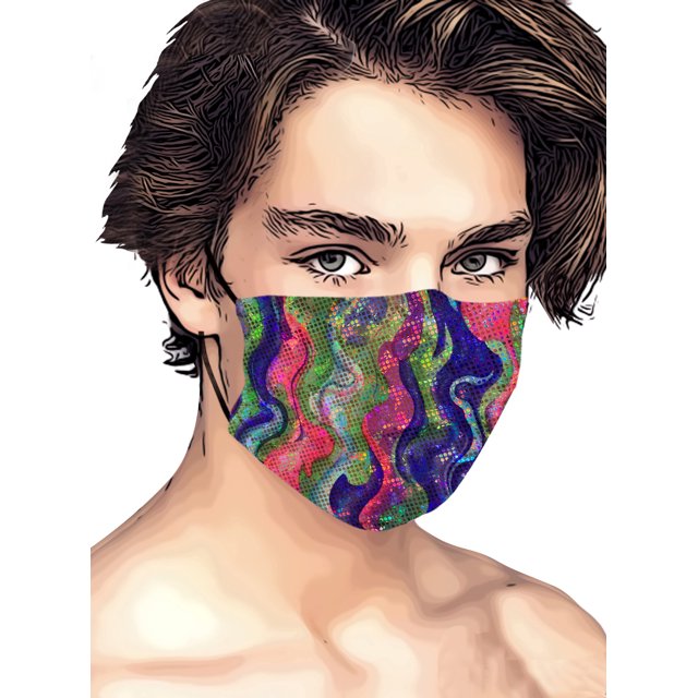 Ava by Pol' Atteu Tween Boyz Designer 90210 Masque Visage