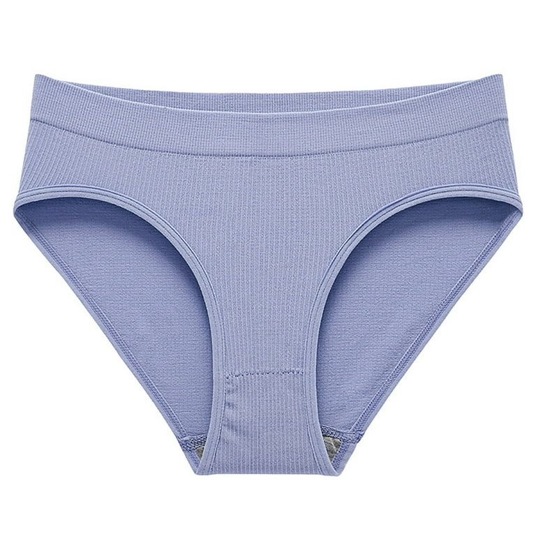 PMUYBHF Womens Seamless Underwear High Waist 3 Pack Women's Solid
