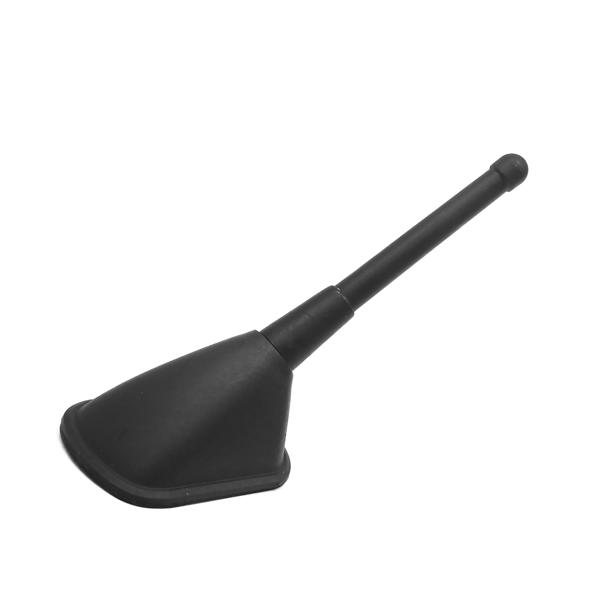 Unique Bargains 3.94" Black Self-Adhesive Decorative Car Antenna