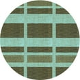 thumbnail image 1 of Ahgly Company Machine Washable Indoor Square Transitional Antique Bronze Green Area Rugs, 3' Square, 1 of 7