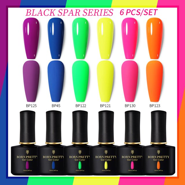 BORN PRETTY 10ml Functional Gel Kit Base Top Coat Reinforcement Gel Transparent Soak Off UV LED 3pcs/Set Function Gel Gong Bohan LED