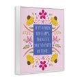 thumbnail image 3 of Stupell Industries Eclectic Floral Makes You Happy White Framed Giclee Art, 24 x 30, by Glad You're Here Co., 3 of 8