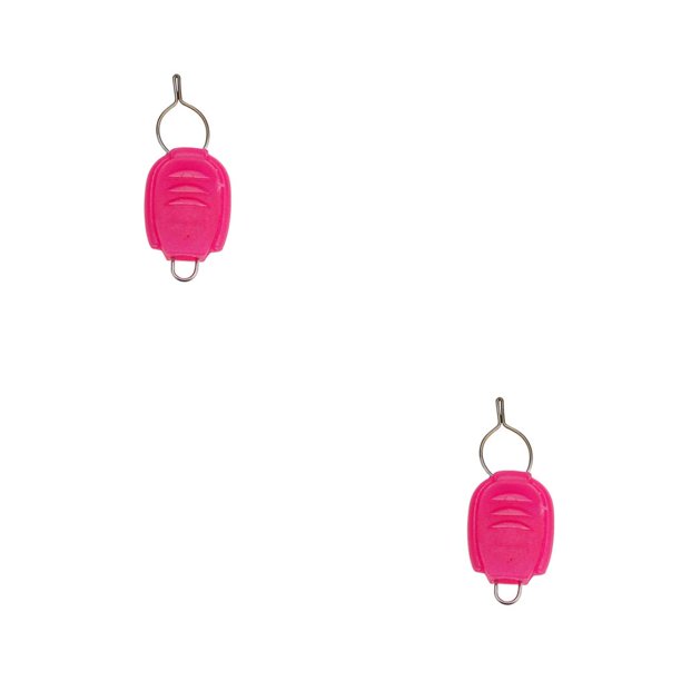Soidarity Tapones de cuerda de carrete, hebilla de parada, accesorios de pesca ventajosos para exteriores, pequeño guardián de alambre ligero para pesca Rosa 2piezas Soidarity CBP263940