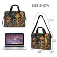 thumbnail image 3 of FORMRS 16" Laptop Bag Carrying Sleeve Case with Handle Travel Shoulder Briefcase, Forest Mushroom, 3 of 8