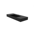 thumbnail image 4 of Castello USA Juniper 36" - 72" Solid Surface Wall Mounted Sink, 4 of 7