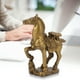 thumbnail image 1 of Estatua De Latón Con Forma De Caballo, Manual, Cuidadosamente Tallada, Mano De Obra Retro, Trae Buena Suerte, Estatua De Decoración De Escritorio, 1 of 7