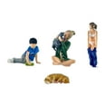 thumbnail image 2 of Figura de diorama a escala 1/64, miniatura de resina pintada a mano, ideal como regalo para niños. 4 piezas, 2 of 9