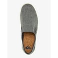 thumbnail image 4 of Quiksilver Men's Harbor Wharf Slip-On Shoes Grey/Grey/White - AQYS700071-XSSW, 4 of 4