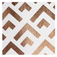 thumbnail image 2 of Contemporary Home Living Set of 4 Gold and White Square Fabric Storage Bin 11", 2 of 2