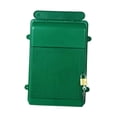 thumbnail image 1 of jifeng Wall Hanging Mailbox Hollow Backplate Drop Box for Envelopes Newspapers Home green, 1 of 9