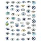 thumbnail image 5 of Evil Eye Nail Art Stickers Decals 4 Sheets Self-Adhesive Turkish Blue Eye Hand Eye of Fatima, 5 of 5