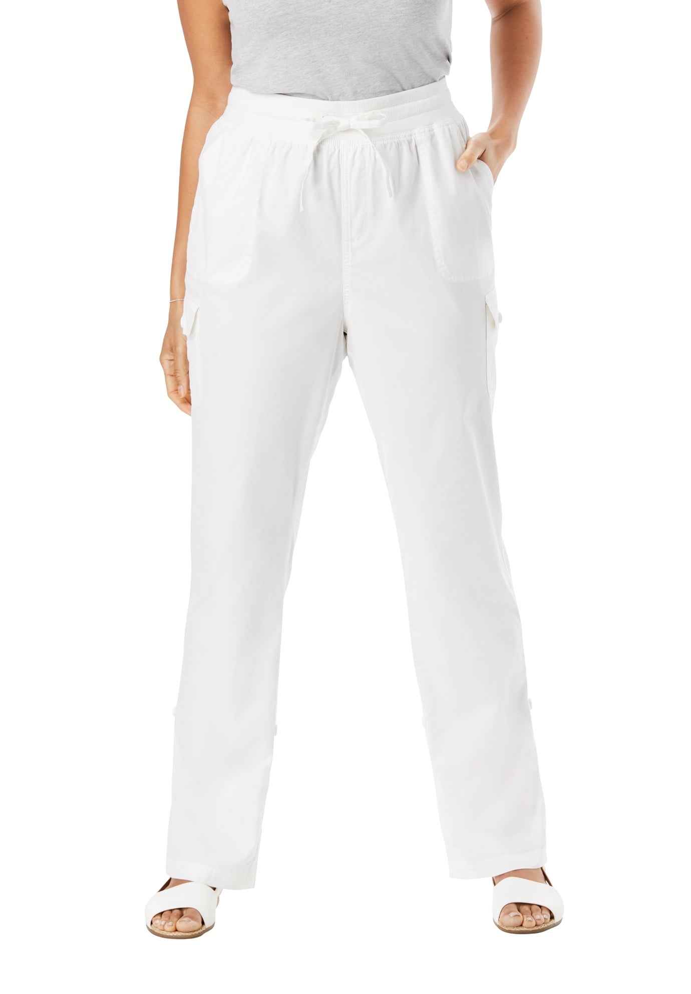 plus size utility pants