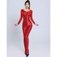 thumbnail image 3 of Body de cuerpo entero brillante sin costuras con busto unisex M XL, leotardo sexy y sexy, mono conjunto, mono de una pieza, 3 of 5