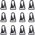 thumbnail image 1 of 12 mosquetones multifuncionales para llavero (5x2,5 cm), alicates, hebillas, ganchos de boca ancha, Clips para llavero, mochila, Camping, actividades al aire libre, 1 of 5