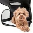 thumbnail image 2 of Pet Life ® Paw Patterned Airline Approved Zippered Folding Collapsible Travel Pet Dog Carrier, 2 of 8