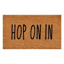 Calloway Mills 109851729 17 x 29 in. Hop on in Rectangular Doormat, Multi Color