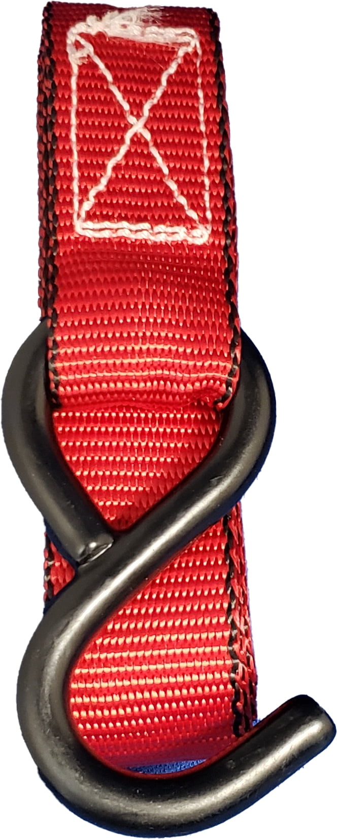 Everest 1" x 6' 300 lbs W/LL Tie-Down Cambuckle Strap with S-Hooks