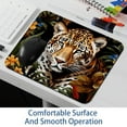 thumbnail image 6 of Leopard Gaming Mouse Pad, Desk Mat, Square 8.3x9.8 Inch Non-Slip Rubber Bottom Printed for Office and Gaming, 6 of 6