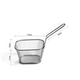 thumbnail image 5 of PVCS electroplate Acier Inoxydable Mini Bloc Carré de Friture pour Cuisine, 5 of 5
