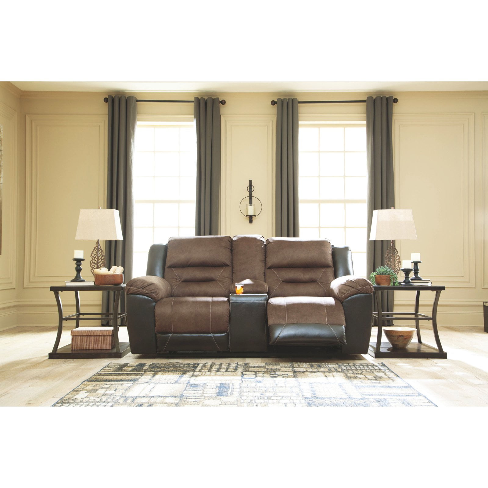 Earhart reclining 2024 loveseat with console