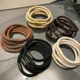thumbnail image 6 of 5Pairs Korean Strong Women Hair Scrunchies Girls Elastic Hair Rubber Bands Ponytail Hair Holders/Gum /Tie Accessories, 6 of 10