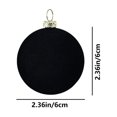 thumbnail image 3 of Juego de bolas de adornos navideños, adornos de bolas flocadas, decoraciones de bolas navideñas irrompibles para la pared del árbol de Navidad y la chimenea, 3 of 5