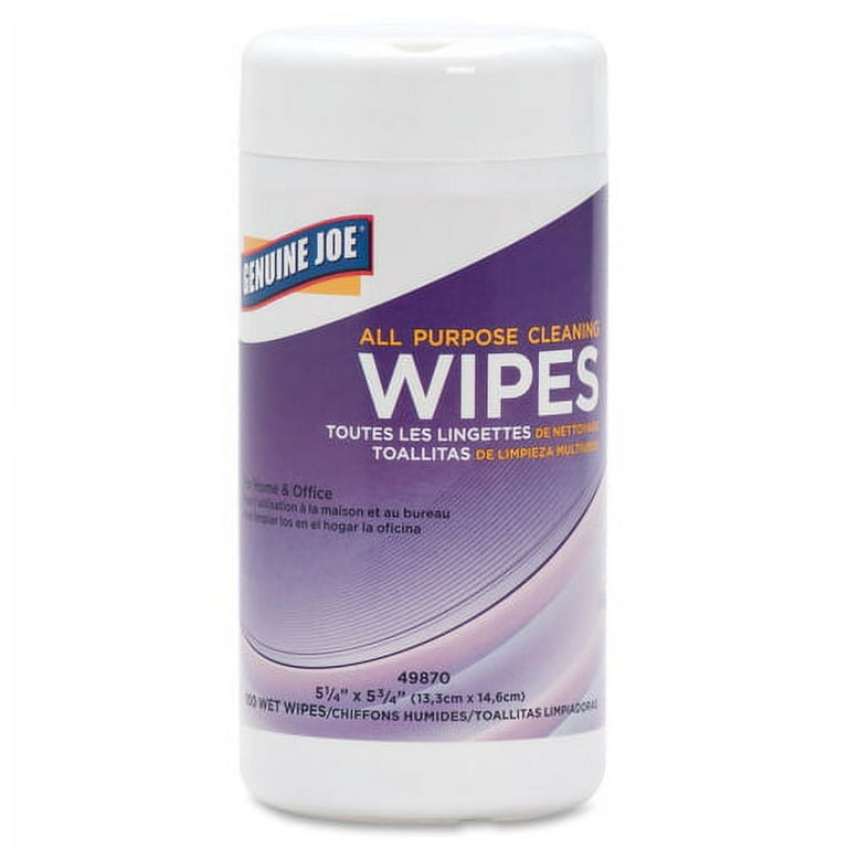 Genuine Joe All Purpose Cleaning Wipes - 5.88 Genuine Joe All Purpose Cleaning Wipes - 5.88