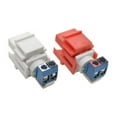 thumbnail image 4 of Tripp Lite RCA Female Audio to Screw Terminal Keystone Jack Kit, Red/White, 4 of 5