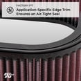 thumbnail image 5 of K&N Engine Air Filter: High Performance, Premium, Powersport Air Filter: 2005-2006 HONDA (FMX650) HA-6505, 5 of 7
