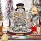thumbnail image 5 of Adorno de diamantes Cristal Muñeco de Nieve Navideño Cgtredaw, Hecho a Mano, 5 of 9