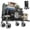 Black, variant on Beach Wagon with 9x4 PU Wheels 500 lbs Capacity Expandable Tailgate 300L Storage Sand Cart