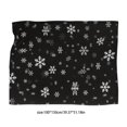 thumbnail image 3 of Xuniizn Christmas Blanket for Couch, Soft Christmas Throw Blanket, Warm Thicken Flannel Sherpa Blanket Microfiber Machine Washable for Bedroom, Fleece Blanket, Christmas Decorations for Home, 3 of 6