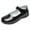 Black, variant on Girls Round Toe Ankle Strap Mary Jane School Shoes - Mary Jane Chunky Platform Oxford Dress Shoe Pumps