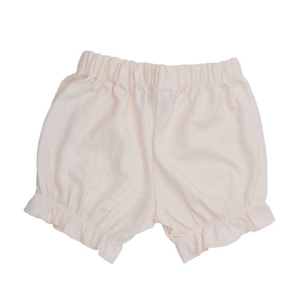 Lil Lingerie - Baby Girls Classic White Organic Cotton Bloomers 0-12M ...