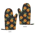 thumbnail image 2 of ZNDUO Kitchen Oven Gloves, Durable Heat Resistant Oven Gloves with Quilted Liner Non-Slip Textured Grip Perfect for BBQ, Baking, Cooking and Grilling, Pineapple Seamless, 2 of 8