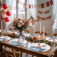 thumbnail image 5 of Round Placemats Watercolors Pig 15 inch Set of 6 Table Mats for Dining Table Cute Piglet Heat Resistant Non-Slip Kitchen & Home Decorative Place Mat Set, 5 of 8