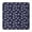 Dark Blue Cartoon-2, variant on Dark Blue Cartoon Unicorn Star Bird Pattern Square Fitted Tablecloth with Elastic Edge,Square Table Cover,Washable Elastic Table Cover for Home Kitchen Party Decor 36"x36"