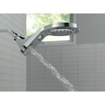 thumbnail image 5 of Delta Universal Showering Components HydroRainÂ® 5-Setting Two-in-One Shower Head in Chrome 58580-PK, 5 of 10