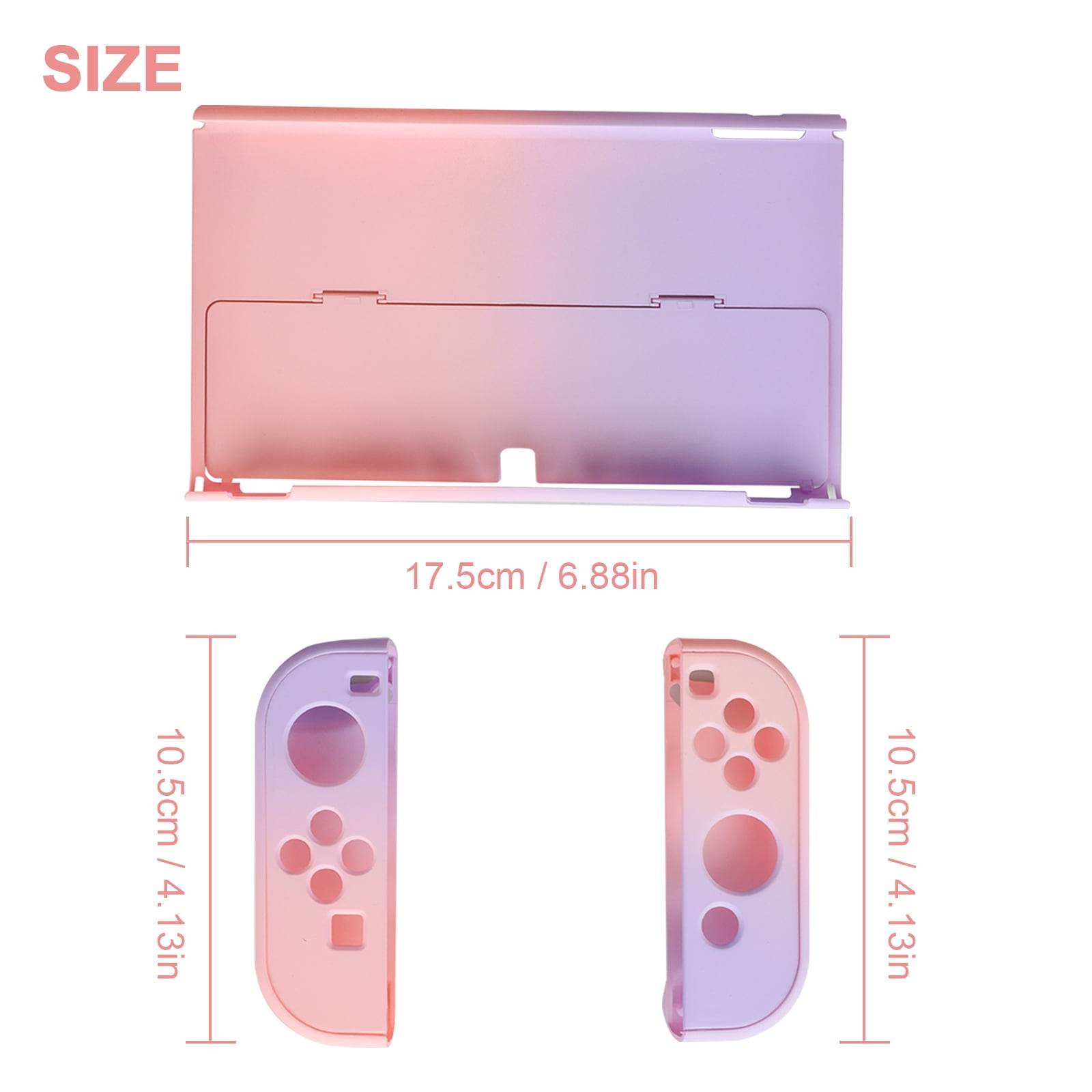 Coque LSR Silicone Soft Touch Nintendo Switch OLED - Rose