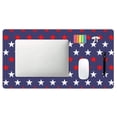 thumbnail image 2 of Extra Large Mouse Pad, Usa America Stars Pattern Desk Mat - Square Mouse Pad Non-Slip Rubber Base Mouse Pad for Desktop, Laptop, 29.5 x 15.8 inch, 2 of 8