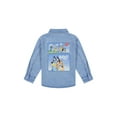 thumbnail image 3 of Bluey Toddler Boy Shacket, Sizes 12M-5T, 3 of 4
