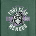 thumbnail image 3 of Teenage Mutant Ninja Turtles - Foot Clan Member - Women's Lightweight French Terry Long Sleeve Shirt, 3 of 5