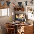 thumbnail image 3 of Vintage Flags Pennant Floral Flower Fabric Bunting Banner Triangle Personality Wedding Birthday Party Decoration Garden Banner, 3 of 9