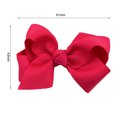 thumbnail image 4 of Leadrop Hair Clip Bow Knot Durable Hair Accessories Ribbon Toddler Hair Bows Clips for Gift, 4 of 11