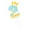 D, variant on Piwvid Light Blue Happy Birthday Cake Toppers, Glitter Star and Heart Cardboard Decorations for Birthday Party, Dessert Table, Cupcake and Celebration Cake Styling