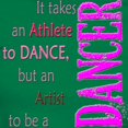 thumbnail image 3 of CafePress - Artist Athlete Dancer Women's Dark T Shirt - Women's Traditional Fit Dark T-Shirt, 3 of 4