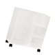 thumbnail image 4 of Estante de almacenamiento con ruedas para esterillas de , soporte para equipos de gimnasio, carrito multifuncional con ruedas de 3 capas, estante, 4 of 8