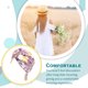thumbnail image 4 of Sonducket Turbante africano nudo estilo bohemio sombrero cubierta cómodo estiramiento accesorios pérdida Bonnet mujeres diademas amarillo rosa Type3 NO3, 4 of 6
