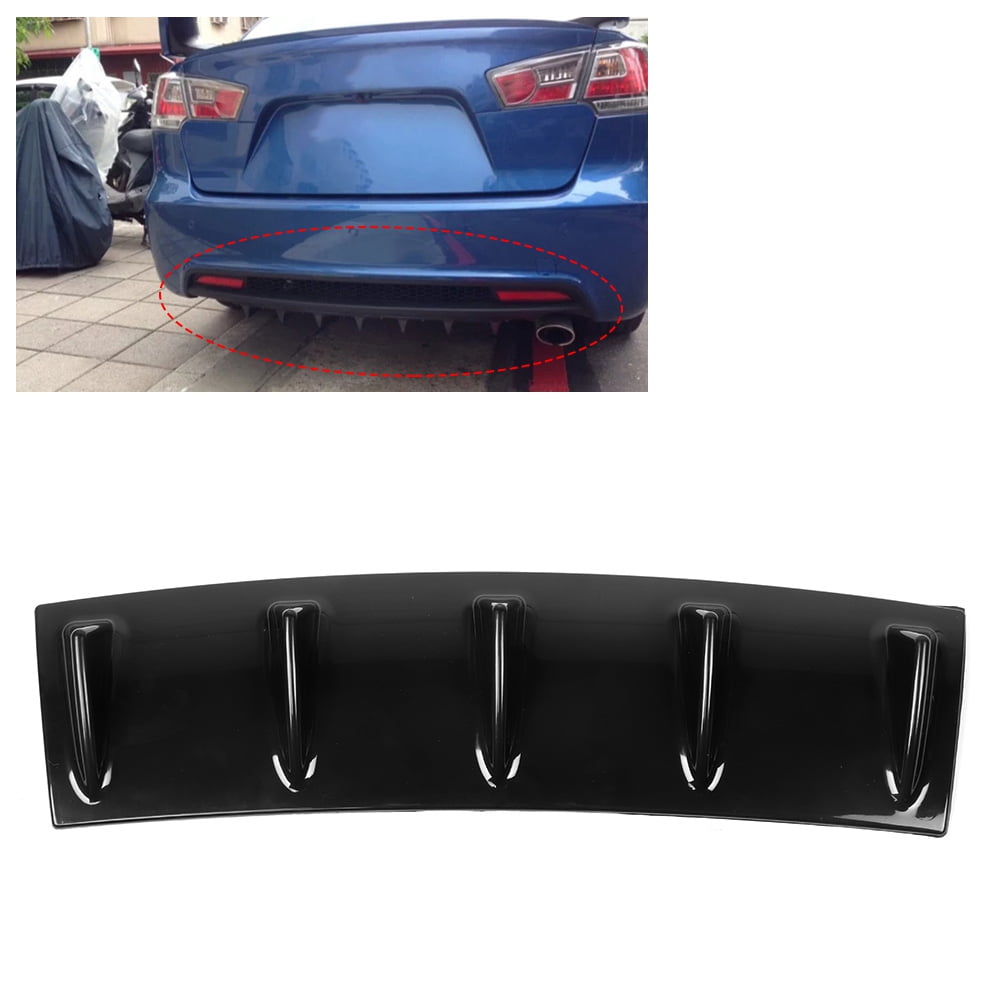 Diffuseur De Pare-choc Arrière Universel Pour Voiture, Aileron à 3