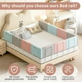Bed Rail, Bed Rail Guards for Kid, Adult, Bed Rails for Full, Queen